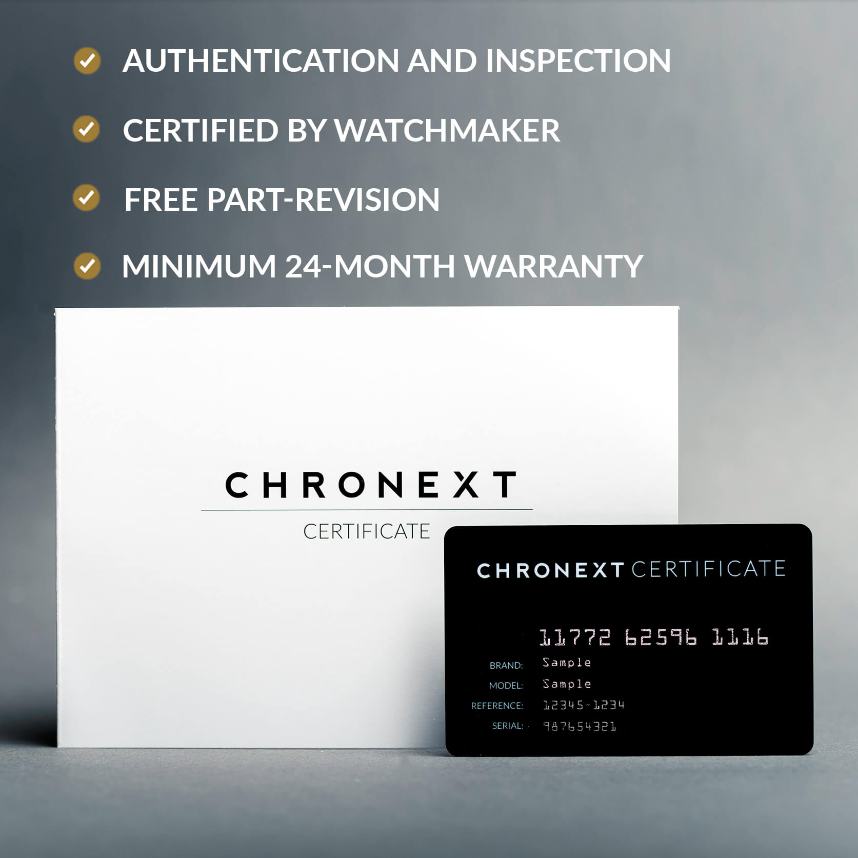 Our Chronext certificate
